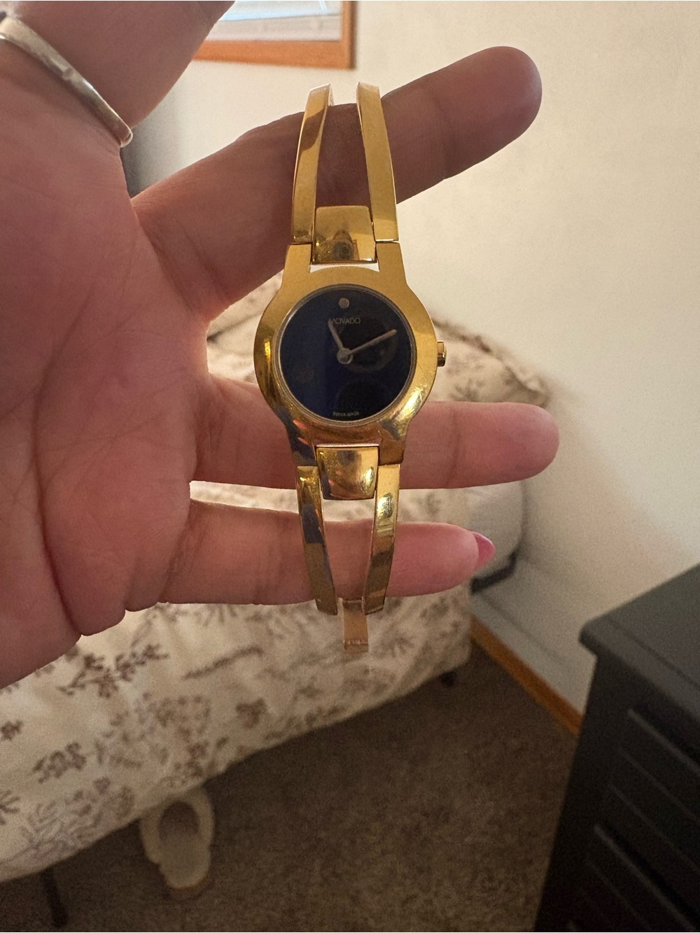 Movado Gold-Tone Bracelet Watch with Dial